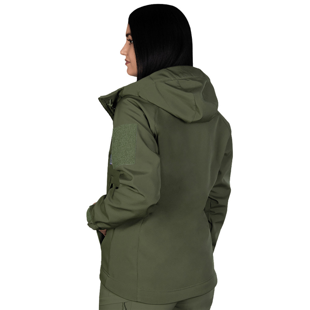 Демисезонная женская Куртка Camotec Stalker SoftShell олива размер S - изображение 2