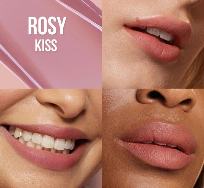 Кремовий тінт-рум'яна для губ і щік Huda Beauty Lip Blush Creamy Lip&Cheek Stain (Rosy Kiss) 6 ml - Фото 2 Кремовий тінт-рум'яна для губ і щік Huda Beauty Lip Blush Creamy Lip&Cheek Stain (Rosy Kiss) 6 ml - зображення 2