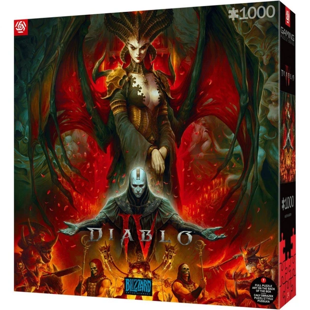 Пазл GoodLoot Diablo IV Lilith Composition 1000 элементов [104298] - изображение 3