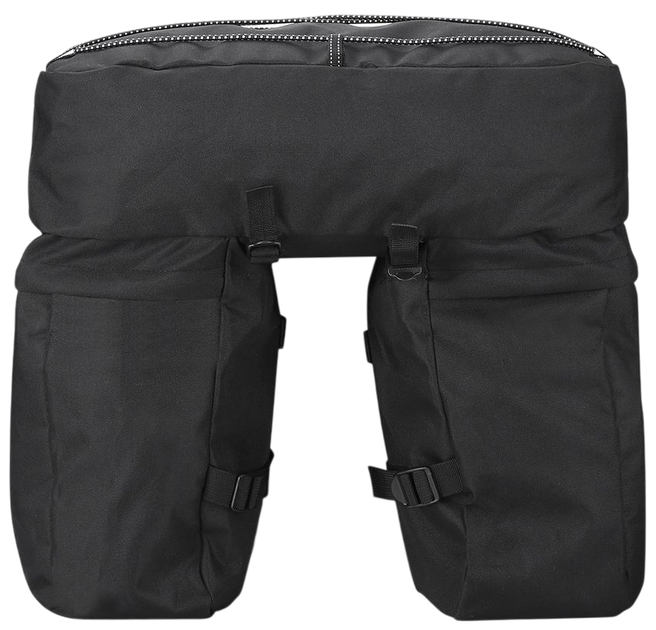 Велосумка Wozinsky WBB13BK на багажник 60 л Black (5907769300523) - зображення 3