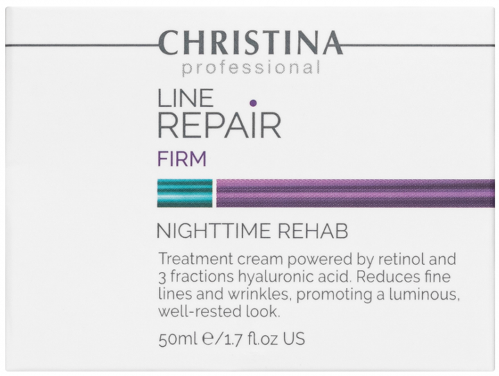 Крем нічний Christina Line Repair Firm Nighttime Rehab живильний 50 мл (7290100368800) - зображення 2