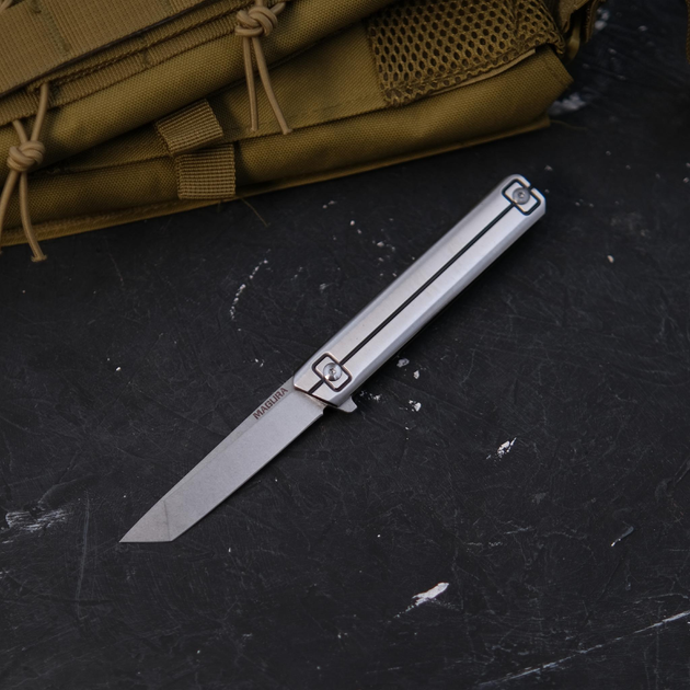 Ніж складний Magura Saturn S13 Silver Tanto - изображение 1