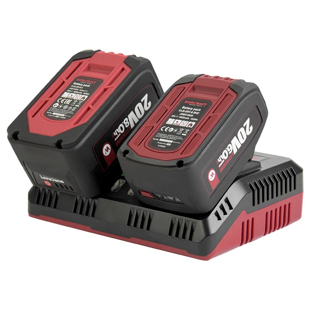 Быстрое зарядное устройство двойное WORCRAFT CLC-20V-4.5D, 95Вт - изображение 2