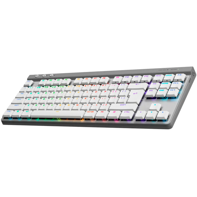 Ігрова клавіатура бездротова LOGITECH G515 Lightspeed TKL, TACTILE біла (L920-012539) - изображение 1