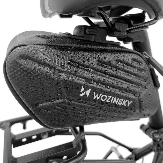 Велосумка Wozinsky WBB27BK підсідельна 1.5 л Black (5907769301445) - зображення 5