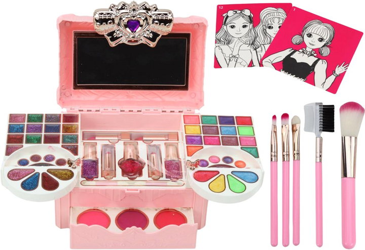 Zestaw kosmetyków dekoracyjnych LEAN Toys Cute Beauty w szkatułce (5905991011224) - obraz 3