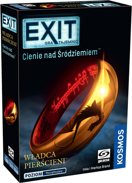 Настільна гра Galakta Exit Тіні над Середзем'ям (5902259207528) - зображення 1