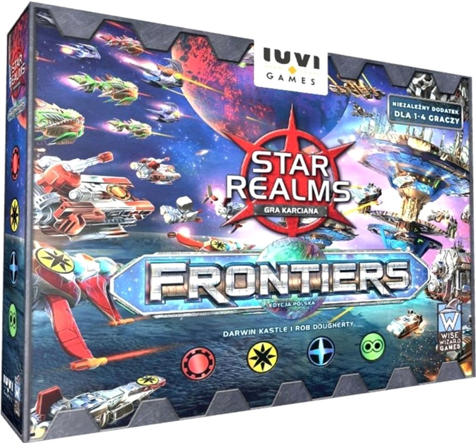 Настільна гра IUVI Games Star Realms Frontiers (5904305462172) - зображення 1