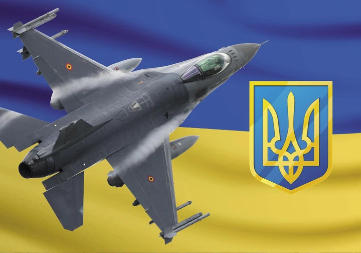 Календарь настенный квартальный на 2026 год на три пружины, Apriori , Самолет F16 , Флаг Украины , Патриотический календарь , украинский сувенир , 29,7х61см, 9 вид - изображение 2