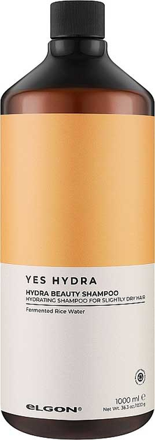 Акція на Зволожувальний шампунь для сухого волосся Elgon Yes Hydra Beauty Shampoo 1 л від Rozetka