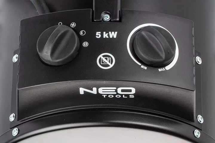 Nagrzewnica elektryczna NEO Tools 5 kW IPX4 90-069 (5907558447569) - obraz 4