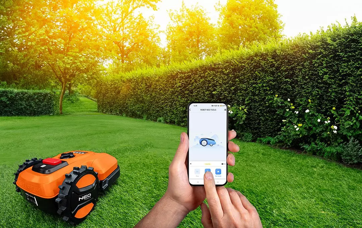 Robot koszący NEO Tools E+ bez akumulatora 04-621 (5907558430431) - obraz 12