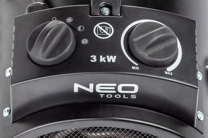 Nagrzewnica elektryczna NEO Tools 3 kW IPX4 90-068 (5907558447552) - obraz 4