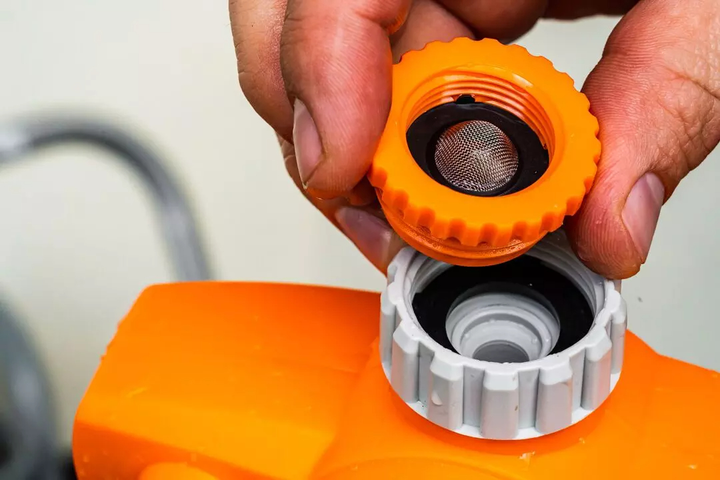 Rozdzielacz NEO Tools 2 wyjścia z blokadą, jedno z wyłącznikiemczasowym 15-750 (5907558464351) - obraz 6