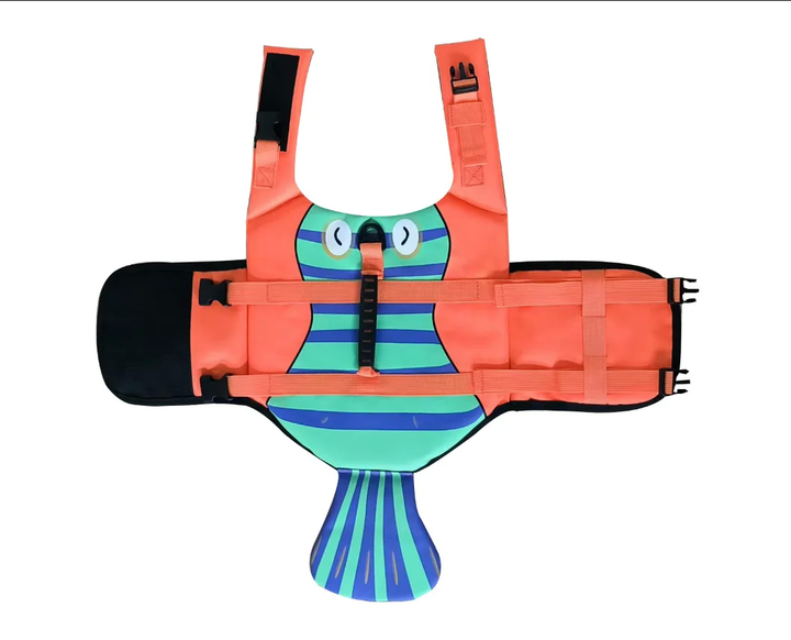 Спасательный жилет для собак Derby Fish Design Orange S - изображение 3