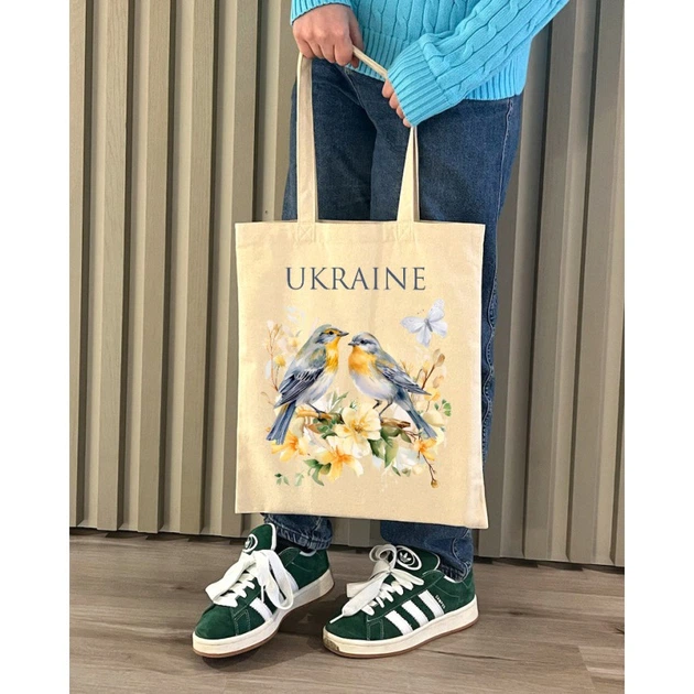 Екошопер BookOpt ВК4088 Вільшанки. Вірність - залог щасливої батьківщини бежевий - Фото 4 Екошопер BookOpt ВК4088 Вільшанки. Вірність - залог щасливої батьківщини бежевий - зображення 4