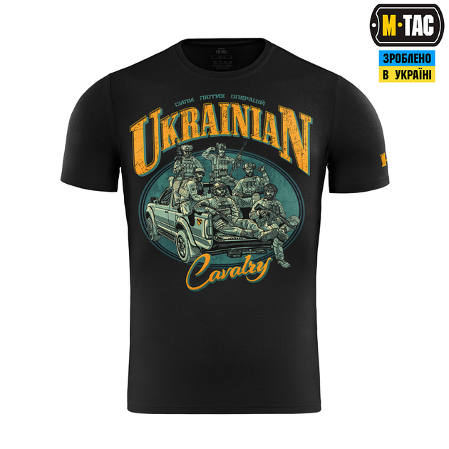 Футболка M-Tac Ukrainian Cavalry Black 2XL - зображення 2