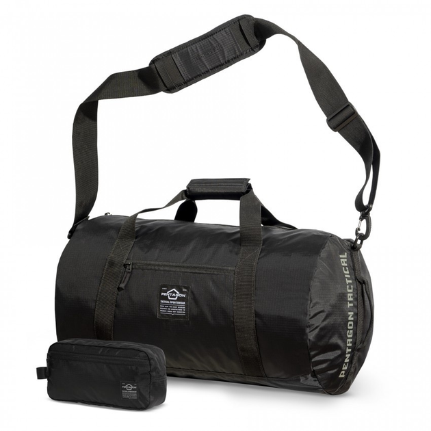 Сумка PENTAGON Kanon Duffle 45lt Чорний - зображення 1