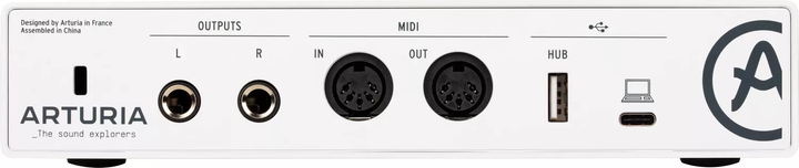 Аудиоинтерфейс Arturia MiniFuse 2 White - Фото 3 Аудиоинтерфейс Arturia MiniFuse 2 White - изображение 3