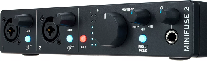 Аудиоинтерфейс Arturia MiniFuse 2 Black - изображение 2