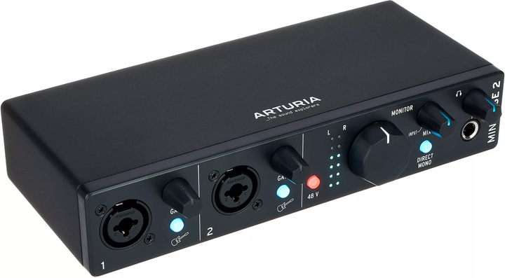 Аудиоинтерфейс Arturia MiniFuse 2 Black - изображение 4
