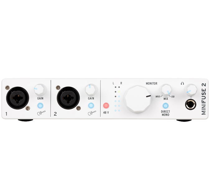 Аудиоинтерфейс Arturia MiniFuse Recording Pack White - изображение 2