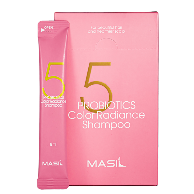 Шампунь для захисту кольору волосся Masil 5 Probiotics Color Radiance Shampoo з пробіотиками 8 мл - зображення 2