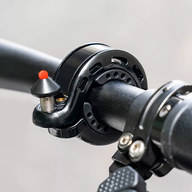 Dzwonek rowerowy Rockbros w ksztalcie litery Q 34210028004 Żółty (7557449194553) - obraz 3
