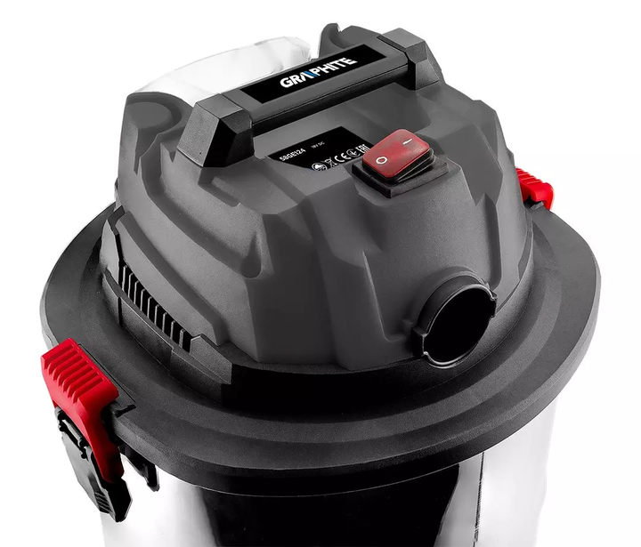 Odkurzacz warsztatowy Graphite akumulatorowy Energy+ 18V 20 L 58GE124 (5902062082572) - obraz 14