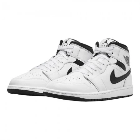 Кроссовки мужские Jordan 1 Mid 44.5 Білий DQ8426-132 - Фото 2 Кроссовки мужские Jordan 1 Mid 44.5 Білий DQ8426-132 - изображение 2