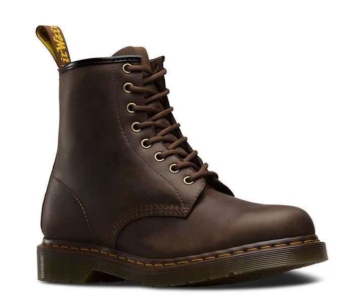 Черевики унісекс Dr. Martens Bota 1460 Crazy Horse Brown 43 Коричневий 11822203 - Фото 3 Черевики унісекс Dr. Martens Bota 1460 Crazy Horse Brown 43 Коричневий 11822203 - зображення 3