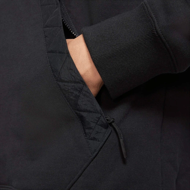 Кофта мужская Jordan 23 Engineered Fleece Po Hoodie S Чорний DA7178-010 - Фото 5 Кофта мужская Jordan 23 Engineered Fleece Po Hoodie S Чорний DA7178-010 - изображение 5