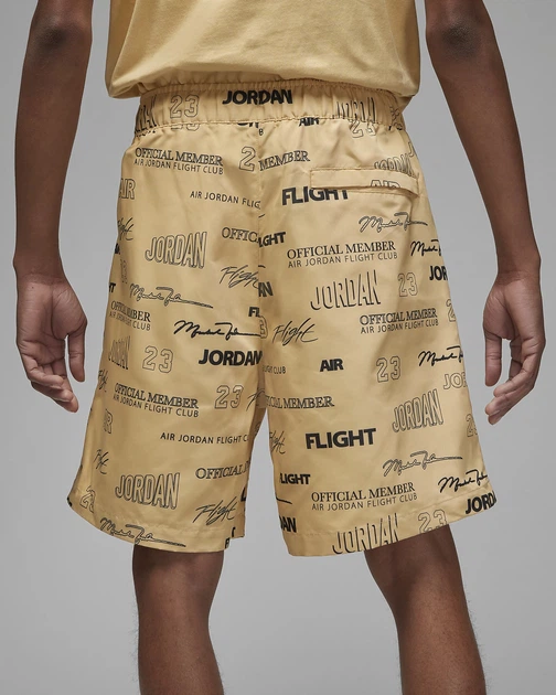 Шорты мужские Jordan Flight Mvp Men's Woven Shorts L Бежевый (DX9726-252) - изображение 3