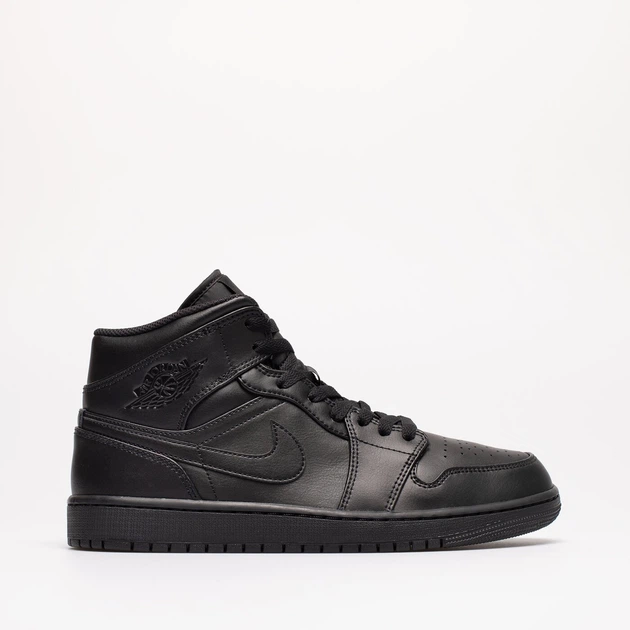 Кроссовки мужские Jordan 1 Mid 45 Чорний 554724-093 - Фото 2 Кроссовки мужские Jordan 1 Mid 45 Чорний 554724-093 - изображение 2