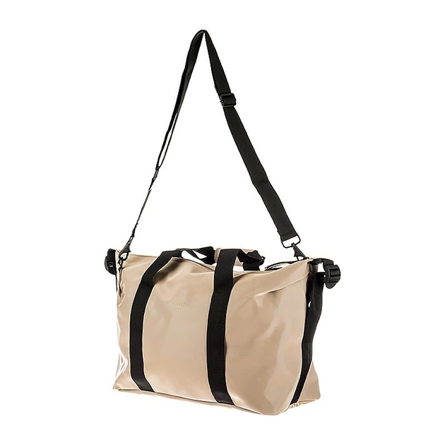 Сумка на плече Rains Weekendbags ONE SIZE Бежевий 1319-VELVETTAUPE - зображення 4