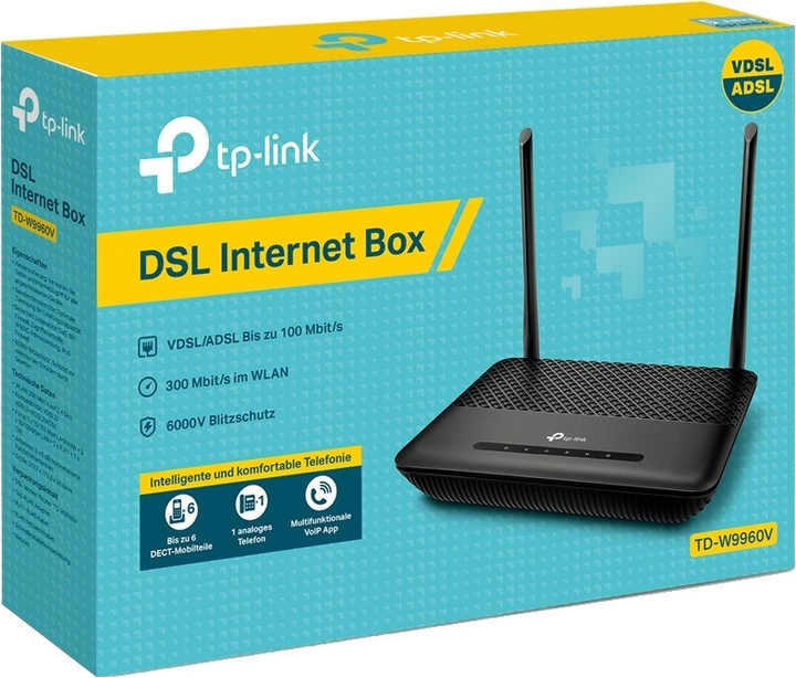 Маршрутизатор TP-Link TD-W9960v - зображення 3