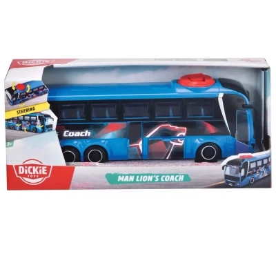 Спецтехніка Dickie Toys Туристичний автобус Ман 26,5 см (3744017) - зображення 5