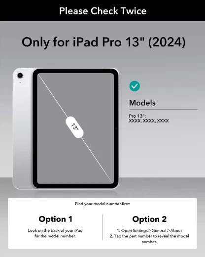 Чохол-клавіатура ESR Ascend Keyboard Case US Layout-Black для iPad Pro 13” M5 | M4 (2025 | 2024) (6B0200102) - зображення 2