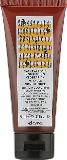 Кондиціонер для волосся Davines Natural Tech Nourishing Vegetarian Miracle 60 мл (8004608271468) - зображення 1