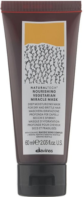 Maska do włosów Davines Natural Tech Nourishing Vegetarian Miracle 60 ml (8004608271475) - obraz 1