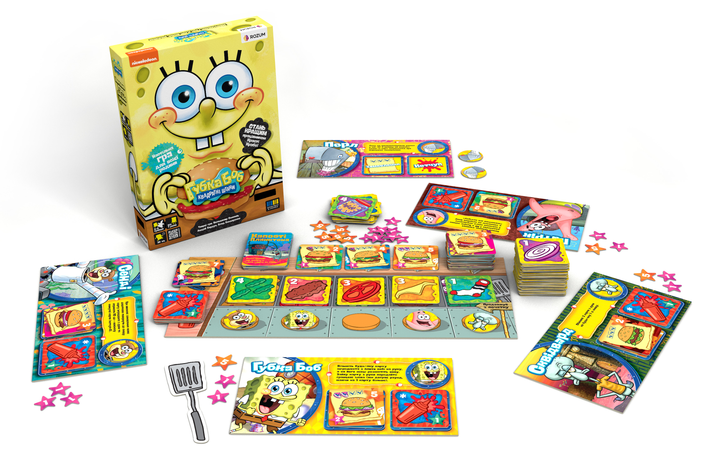 Настольная игра Rozum Губка Боб квадратные штаны (R082UA) – фото ...