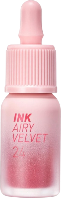 Tint do ust Peripera Ink Airy Velvet w płynie 24 Heavenly Peach 4 g (8809828419740) - obraz 1