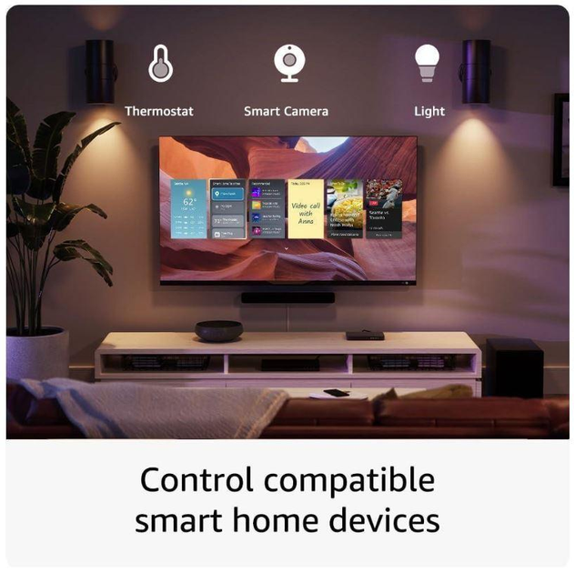 ТВ приставка Amazon Fire TV Stick 4K Max Wi-Fi 6 - Smart