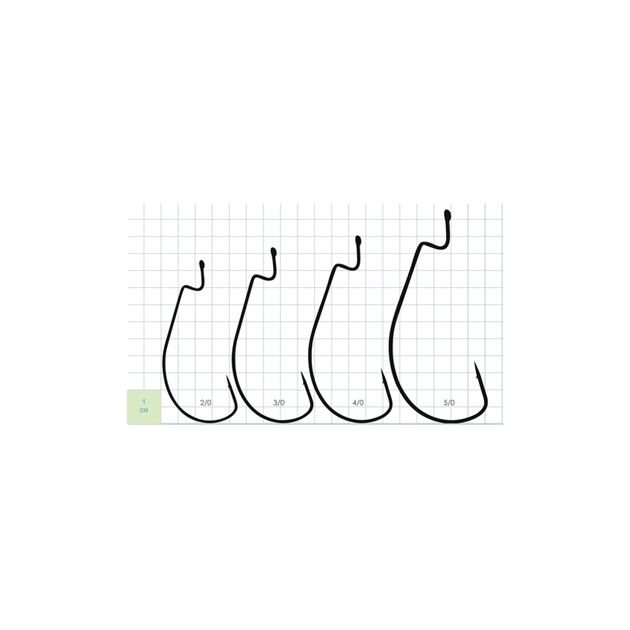 Крючки Gurza SHANK EWG LE K-3302 №5/0 - Фото 2 Крючки Gurza SHANK EWG LE K-3302 №5/0 - изображение 2