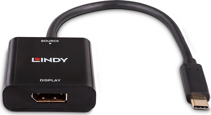 Відеоадаптер Lindy USB-C до DisplayPort (43269) - зображення 4