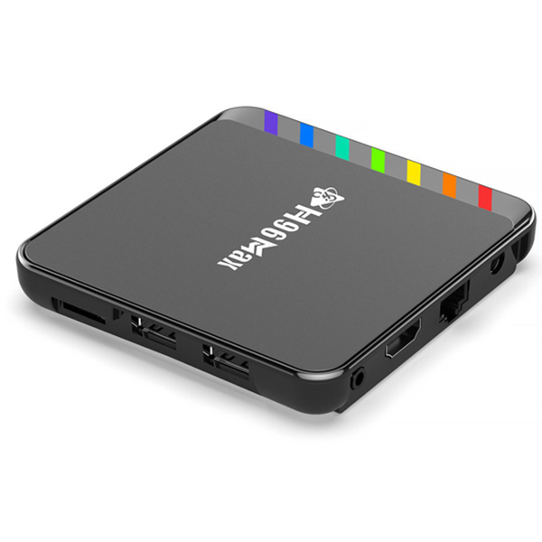 Смарт ТВ 4K HDR приставка H96 MAX W2 4/32Gb Amlogic S905W2 Android 11.0 Smart TV Box, налаштування Android TV у подарунок, YouTube та фільми без реклами - зображення 5