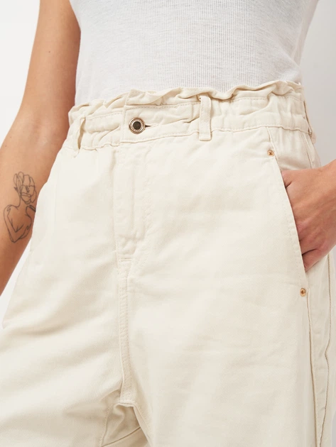 Джинсы женские Zara 5862/227 36 Бежевые (05862022712362) - изображение 4