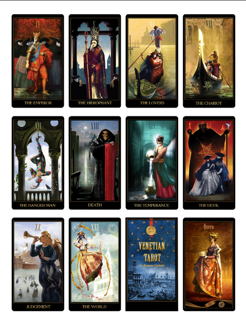 Карты Таро Венецианское мини - Venetian Tarot (mini) - изображение 2