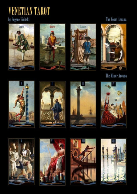 Карты Таро Венецианское мини - Venetian Tarot (mini) - изображение 4