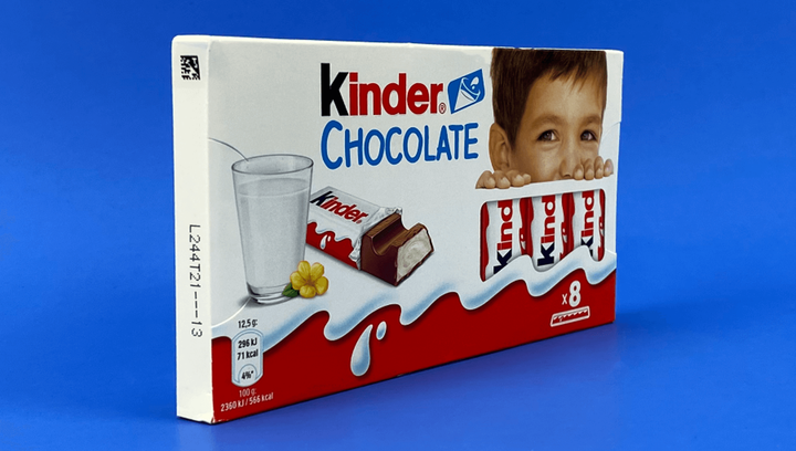 Набір Шоколад Молочний Kinder 10шт Chocolate 8 Pieces 100g - Фото 3 Набір Шоколад Молочний Kinder 10шт Chocolate 8 Pieces 100g - зображення 3